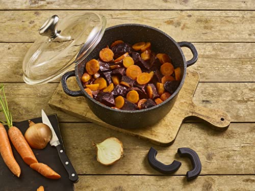 Pradel Excellence Faitout 36 cm Couvercle Anti-adhésif Tous Feux Homogène Cuisson